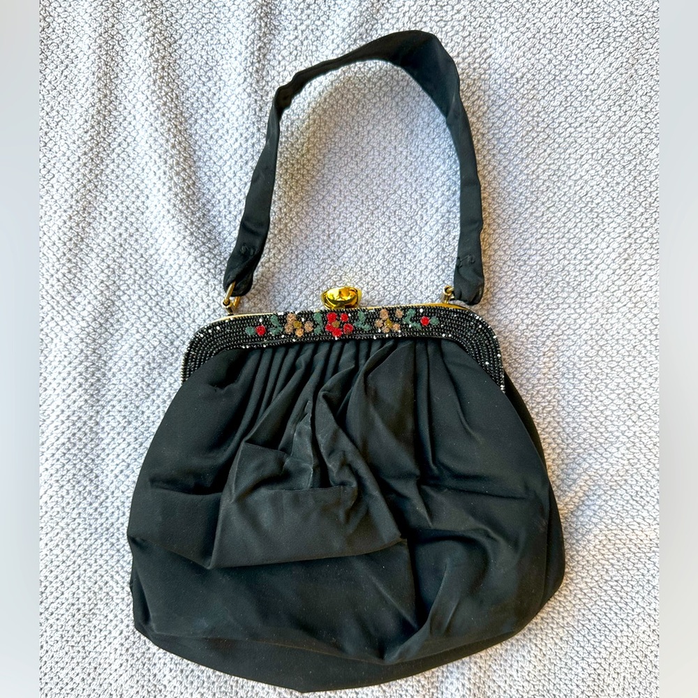 Vintage Paray beaded purse